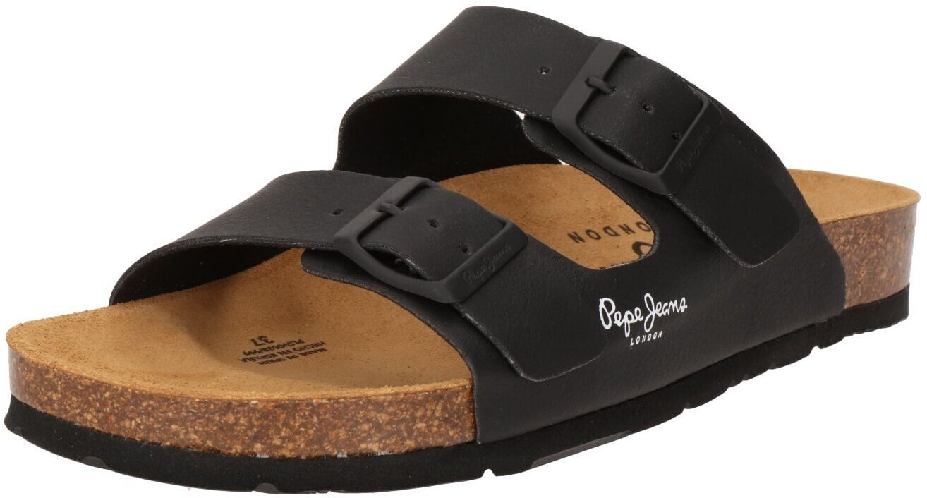 Pepe Jeans Slide 'OBAN' black white 16989573