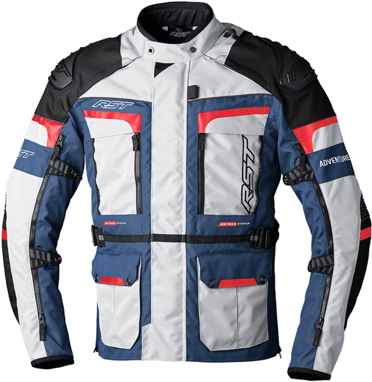 RST Adventure-x Lady Jacket Silver/Blue/Red
