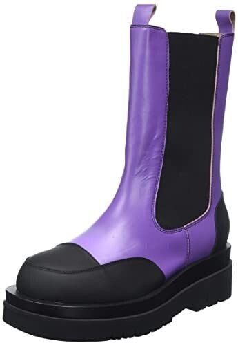 L37 Purple Rain Mid Calf violet
