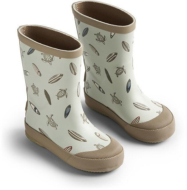 Wheat Rubber with print Muddy Unisex Natural rubber