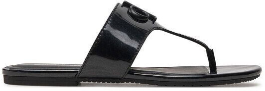 Calvin Klein Flat Sandal Slide Toepost Mg Met YW0YW01342 black