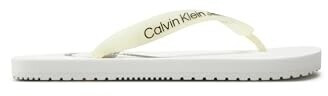 Calvin Klein Flip Flops Beach Sandal Bath Shoes white