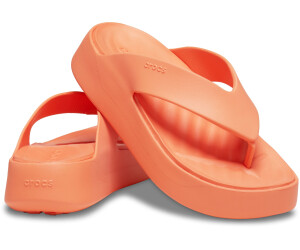 Buy Crocs Flip flops Getaway Platform Flip orange from 20.00 Today Best Deals on idealo