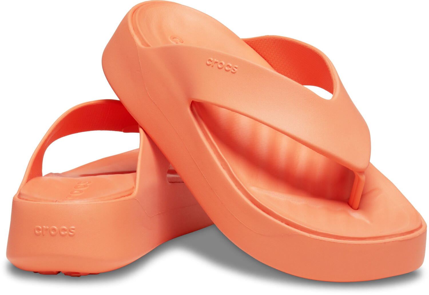 Buy Crocs Flip flops Getaway Platform Flip orange from 20.00 Today Best Deals on idealo