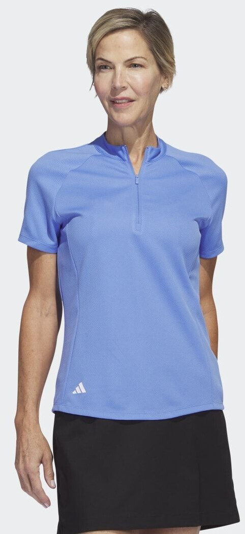 Adidas Textured Golf Poloshirt blue Fusion (HT1240)