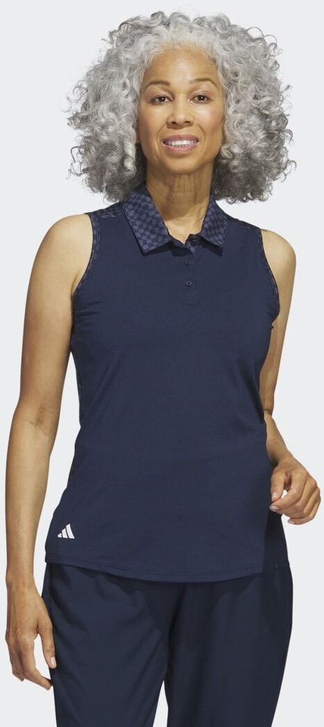 Adidas Ultimate365 Sleeveless Golf Polo Shirt collegiate navy (HT1292)