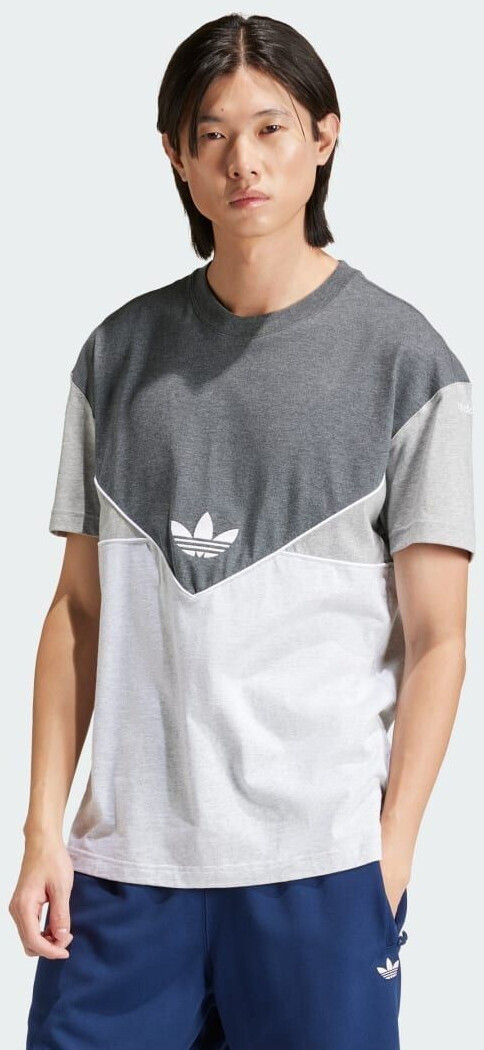 Adidas adicolor Seasonal Archive T-Shirt dark grey heather/Light grey heather/medium grey heather (IM9414)