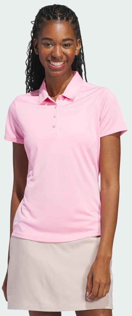 Adidas Solid Performance Short Sleeve Poloshirt Light Pink (IN9921)