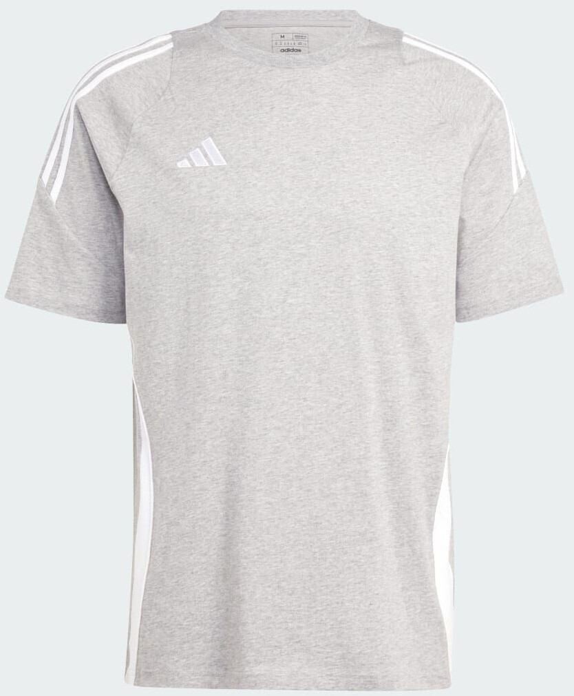 Adidas Tiro 24 Sweat T Shirt medium grey heather white IR9348 ab 15 22 Preisvergleich bei idealo