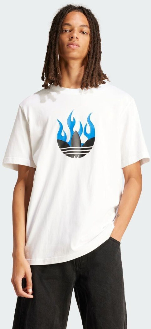 Adidas Flames Logo T-Shirt white (IS2944)