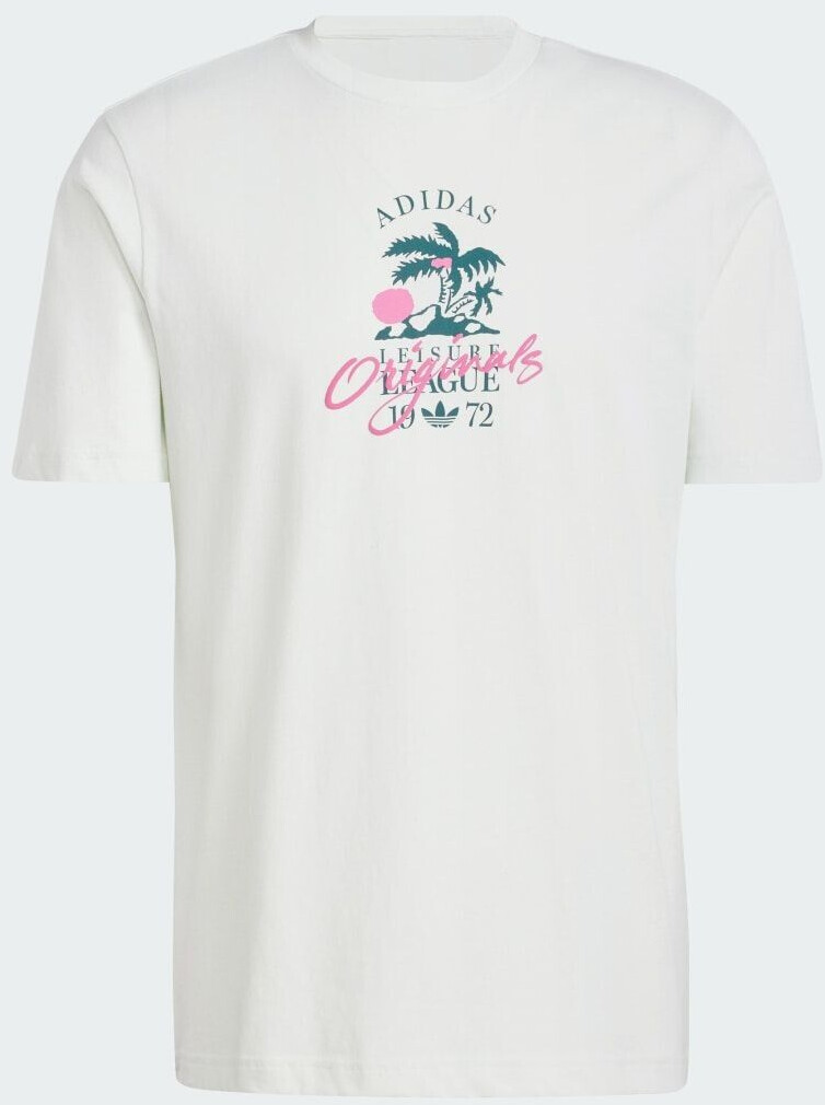 Adidas Originals Leisure League Logo T-Shirt crystal jade (JD6342)
