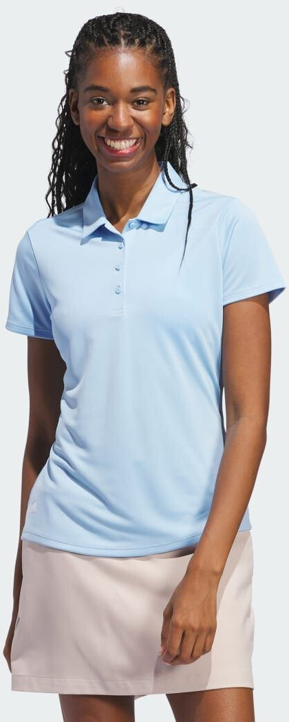 Adidas Solid Performance Short Sleeve Poloshirt