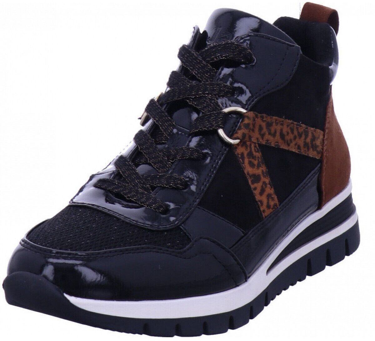 Jana Shoes Women's High Top Sneakers black