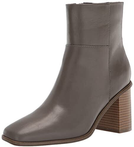 The Drop Ibita high-heeled with side zipper gray