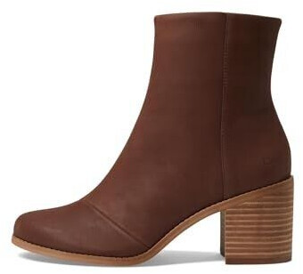TOMS Shoes Evelyn Mid-Length Chestnut Leather
