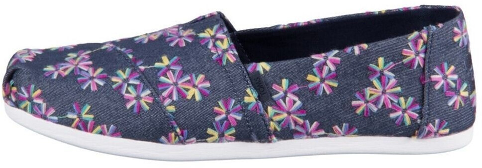 TOMS Shoes ALPARGATA 10020650 navy floral