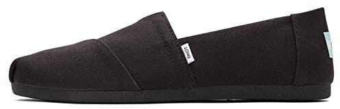 TOMS Shoes Alpargata made of recycled cotton black D Wide