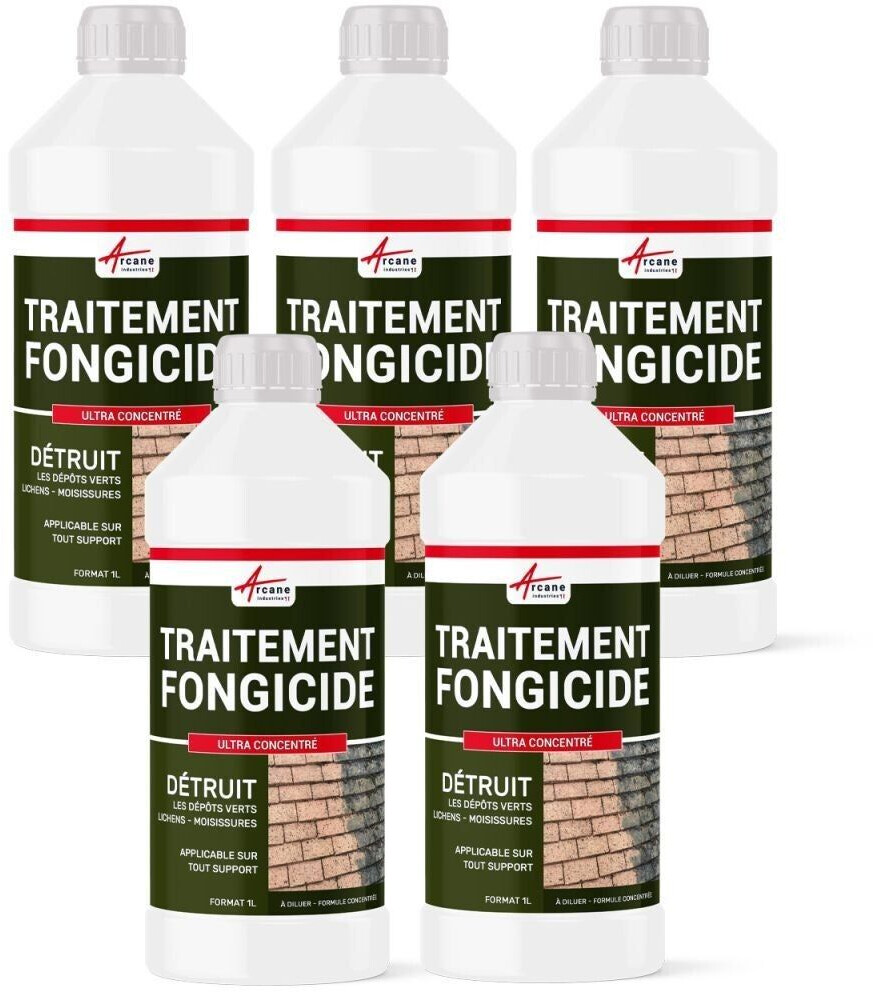 Arcane Industries Antimousse ultra concentré pour toitures et façades 20 L