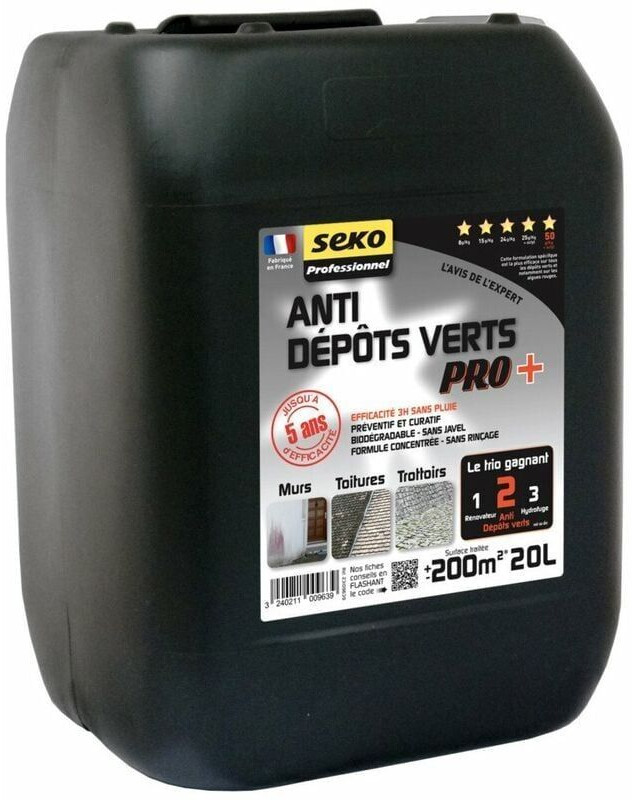 Seko Traitement anti-mousse ultra concentré 1 L