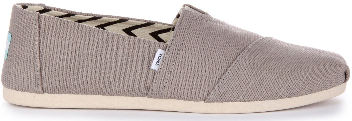 TOMS Shoes Alpargata Women's Slipper Linen Espadrille light grey