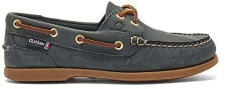 Chatham Deck Lady II G2 boat shoe blue