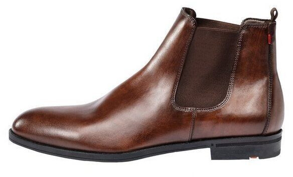 LLOYD FAUSTO Chelseaboots with contrast detailing brown