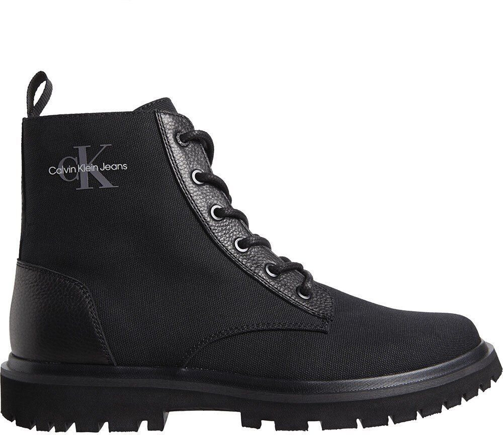 Calvin Klein Eva Mid Laceup Mix Mtr black