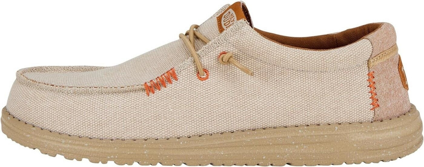 Dude Wally Coastline Jute Silver Canvas