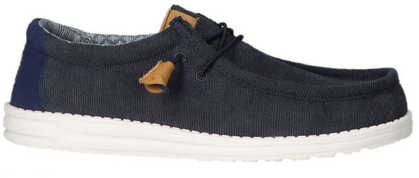 Dude Wally Corduroy Shoes blue
