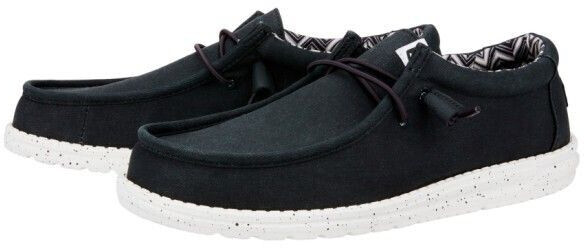 Dude Wally Canvas Sneaker black