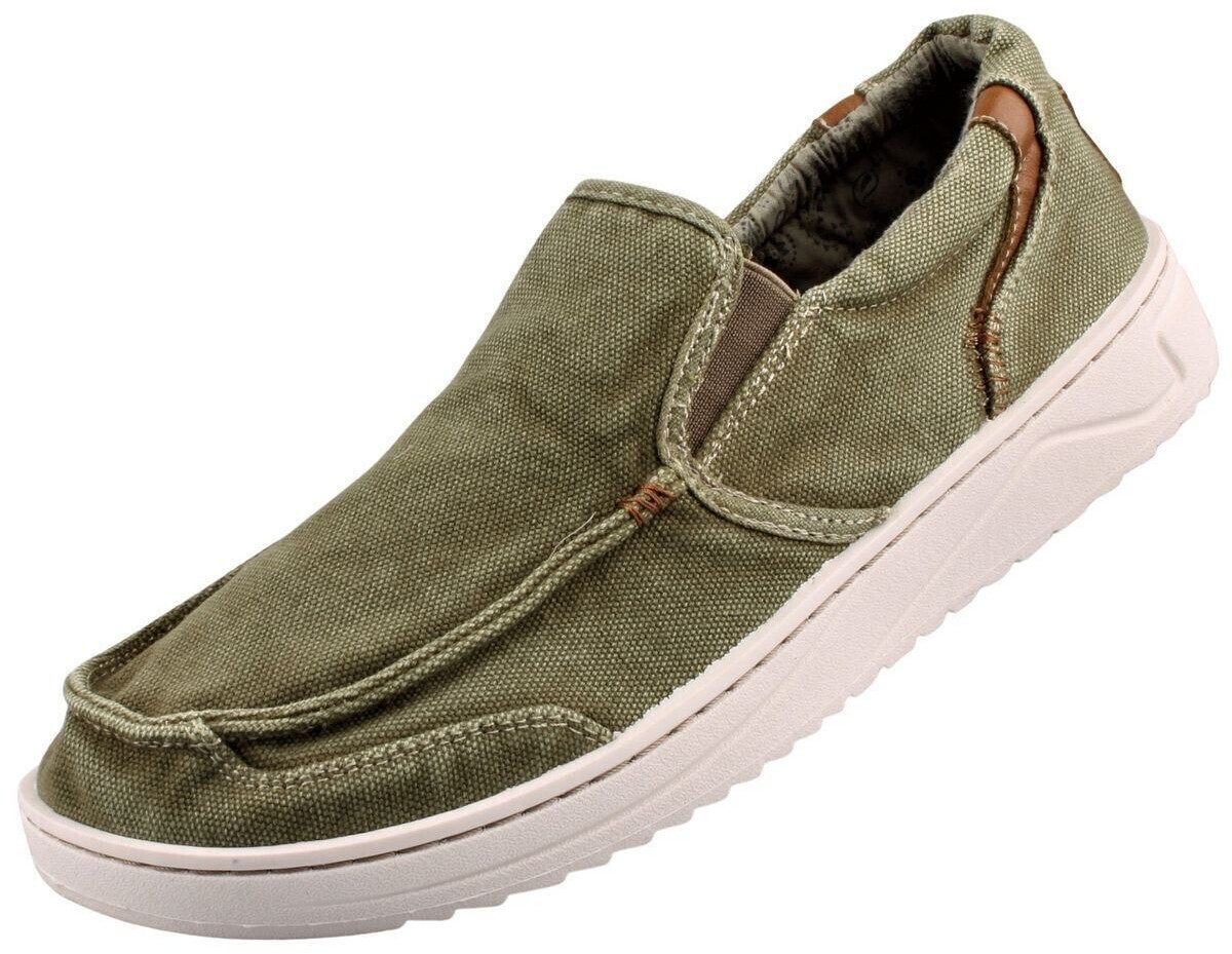 MUSTANG Slip-on athletic fabric shoe Stretch 4191-401