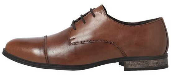 Jack & Jones Casual lace-up brown JFWRAYMOND LEATHER NOOS