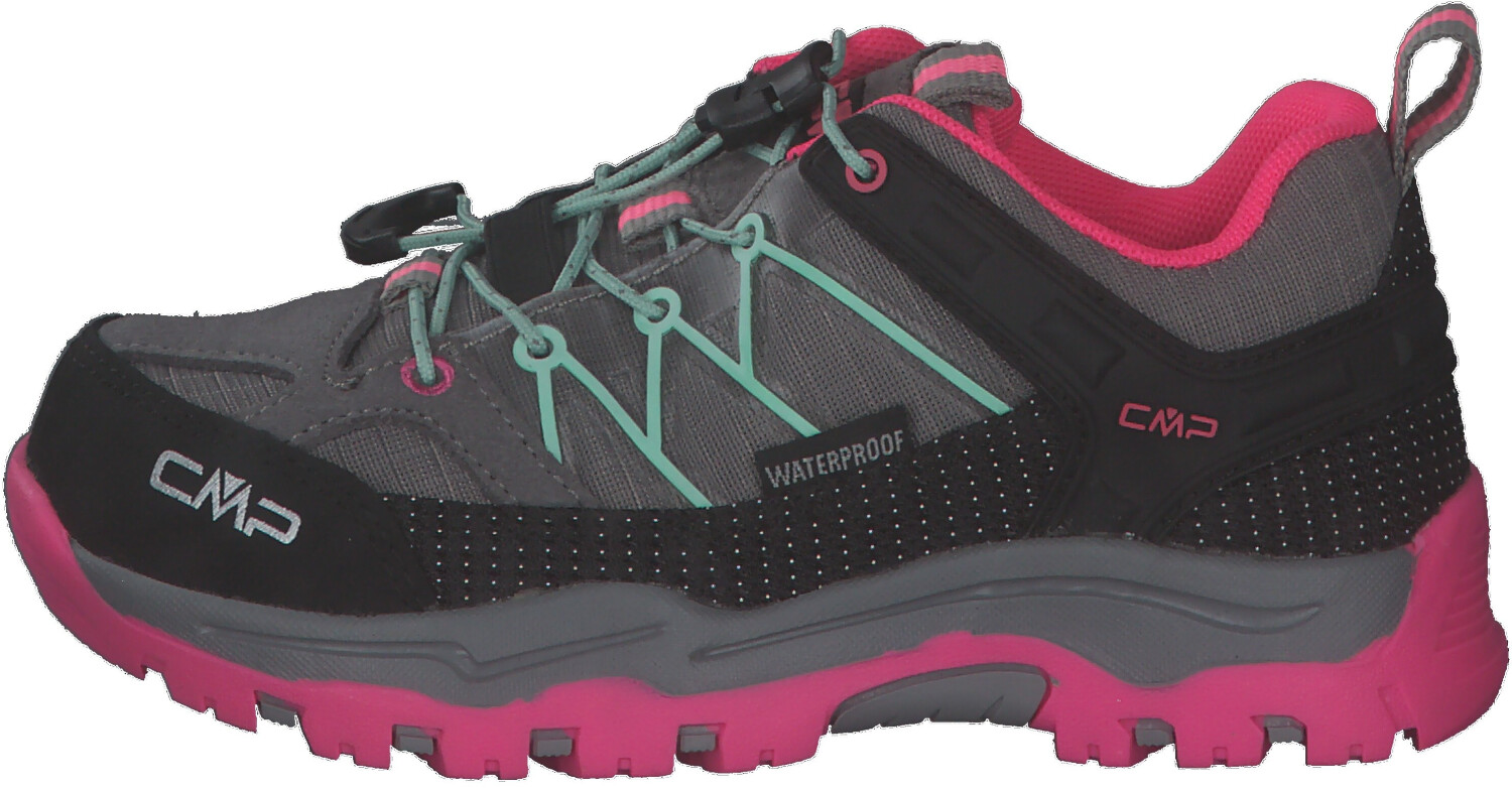 CMP Trekkingschuhe Kids Rigel Low Trekking Wp 3Q54554 grey