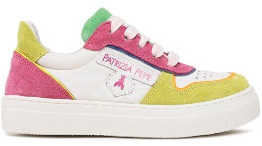 Patrizia Pepe Sneakers PJ205 M fuxia verde vitello white