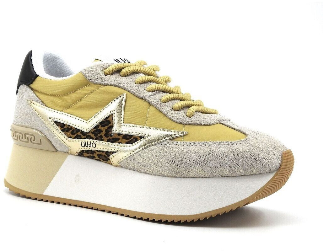 LIU Jo Dreamy 03 Sports Shoes gold palm black BA4083PX508