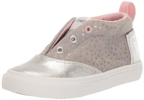 TOMS Shoes Fenix Mid Sneaker grey foil dot microfiber