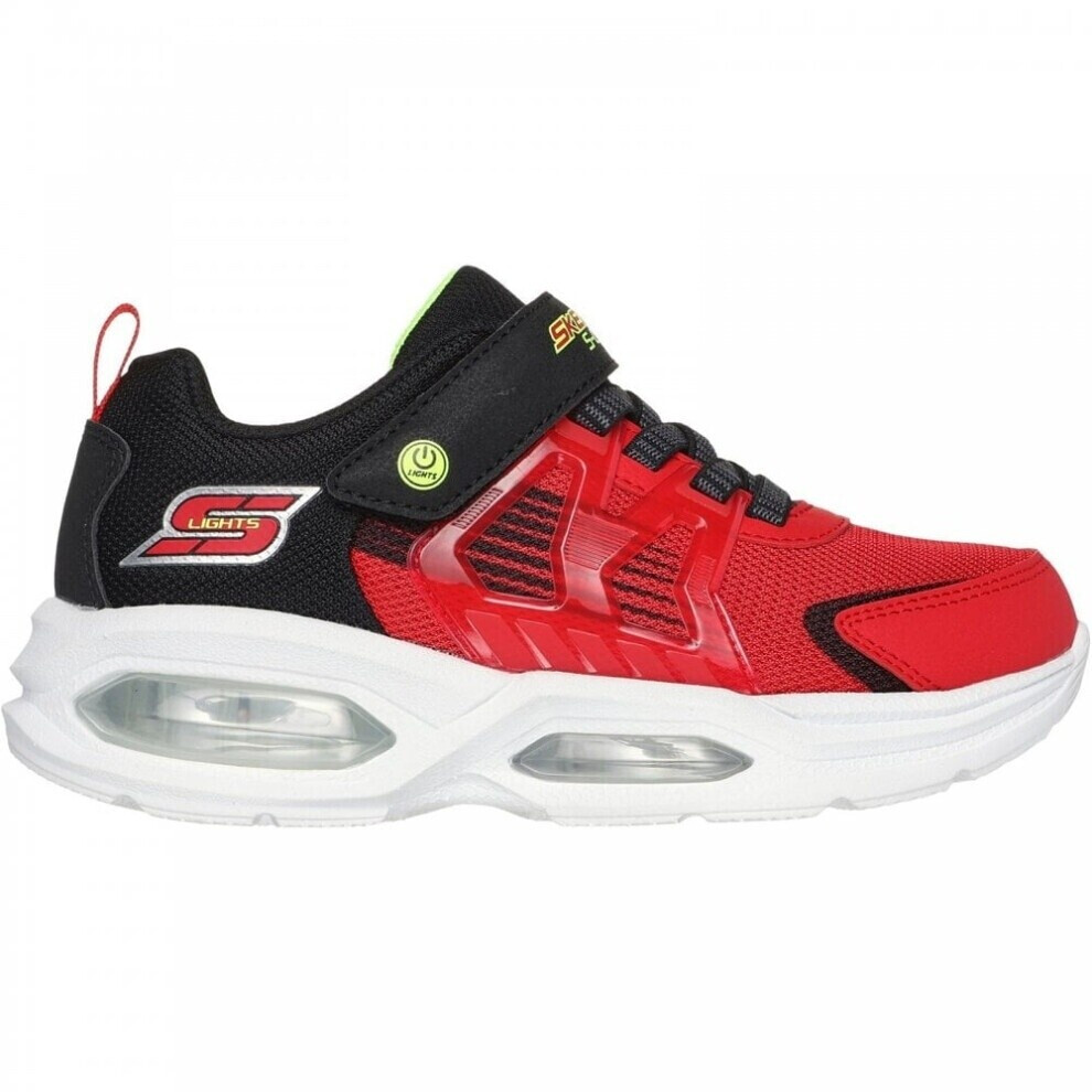 Skechers Boys' Sneaker red black yellow