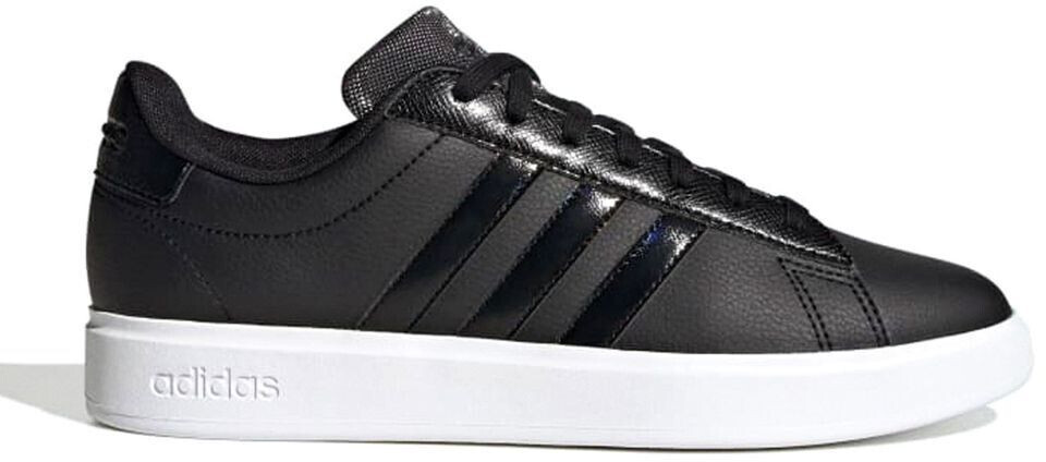 Adidas Grand Court 2 0 Shoes-Low Non Football Core Black Silver Met