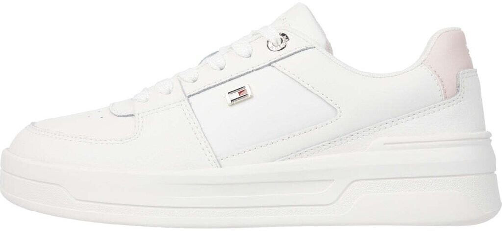 Tommy Hilfiger Flag Basket Sneaker Écru