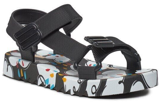 Butler Mini Melissa Playtime Inf Sandals black blue AU887