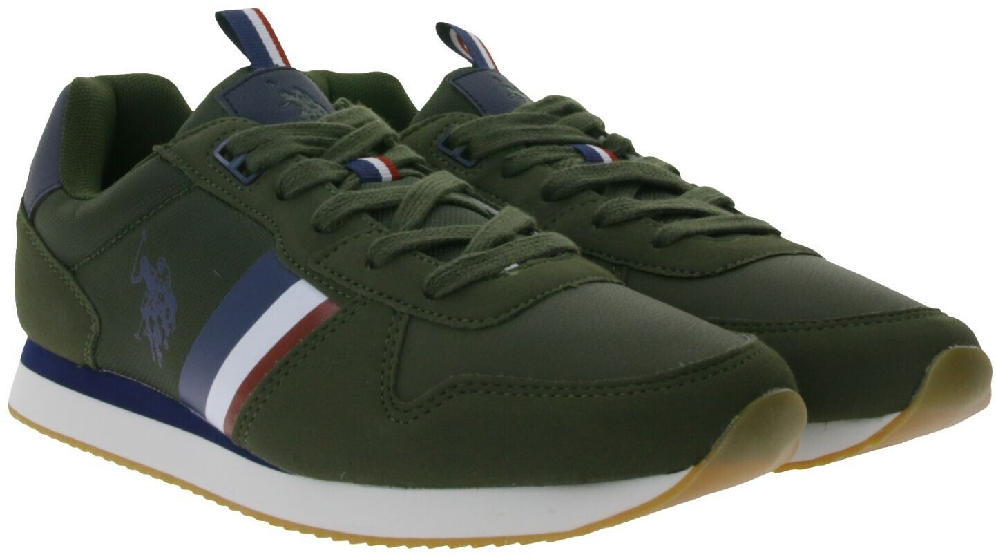 U.S. Polo Assn. Men's sneakers green-dark olive green