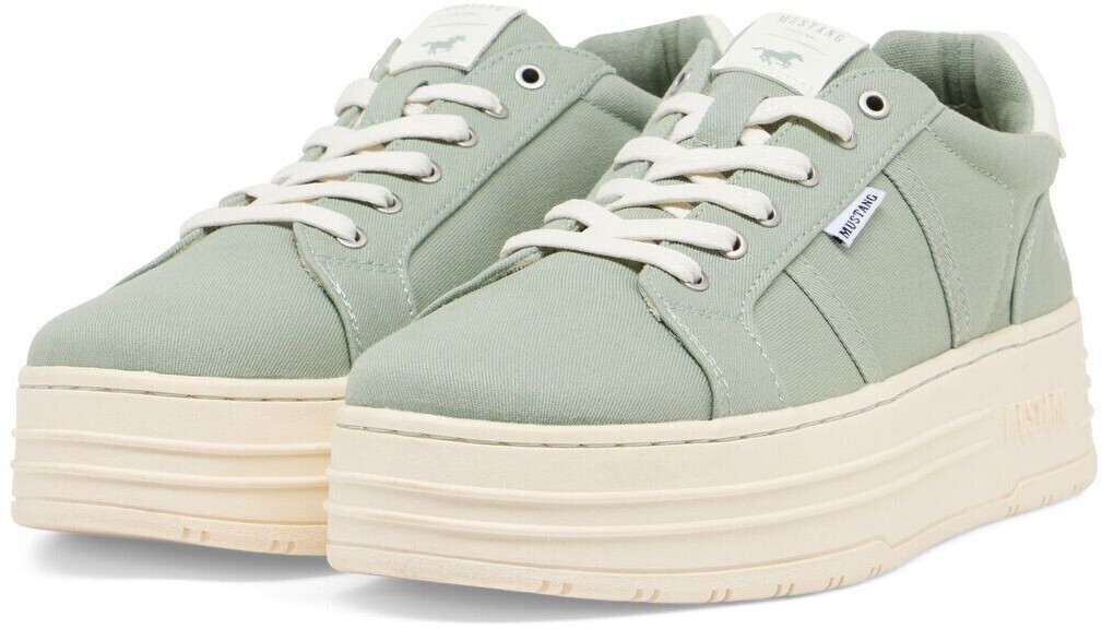 MUSTANG Sneaker khaki white 17385152
