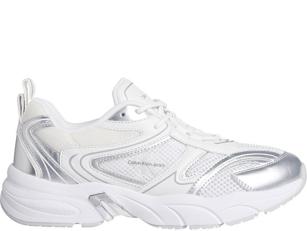 Calvin Klein Retro Tennis Low Lace Mh Ml Mtl Trainers beige