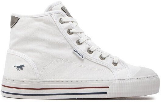 MUSTANG Sneakers made of fabric 1420504 white