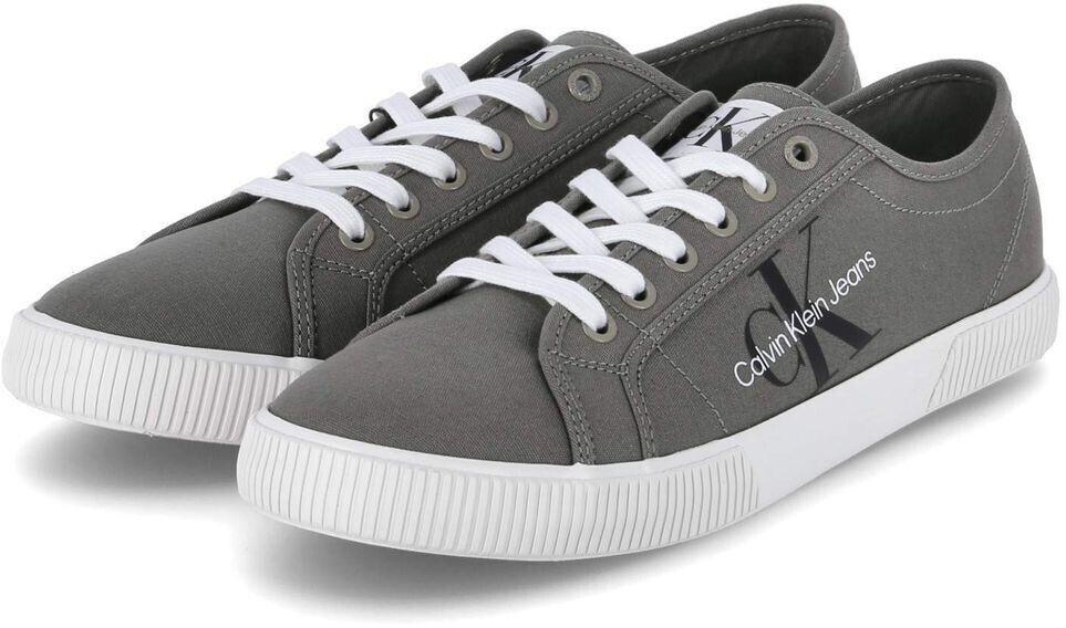 Calvin Klein Sneaker 'ESSENTIAL VULCANIZED 1' olive black white 16849329