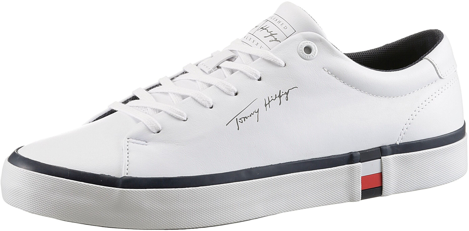 Buy Tommy Hilfiger Sneakers Modern Vulc Corporate Leather FM0FM04922 white from 65.99 Today Best Deals on idealo