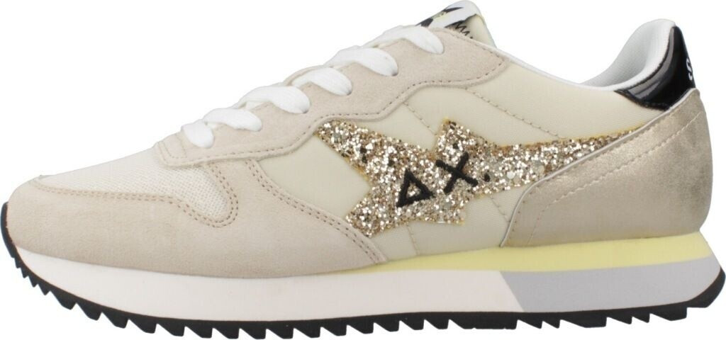 Sun 68 Stargirl Glitter Logo Trainers golden