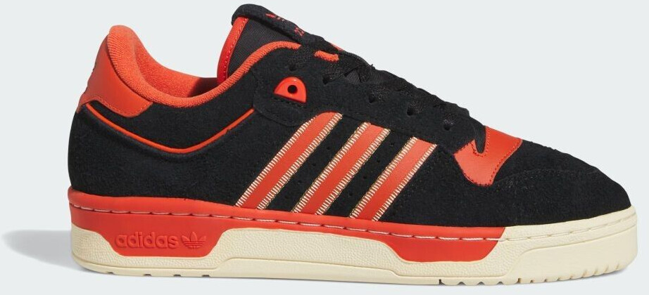Adidas Rivalry 86 Low Shoe Core Black Preloved Red Easy Yellow