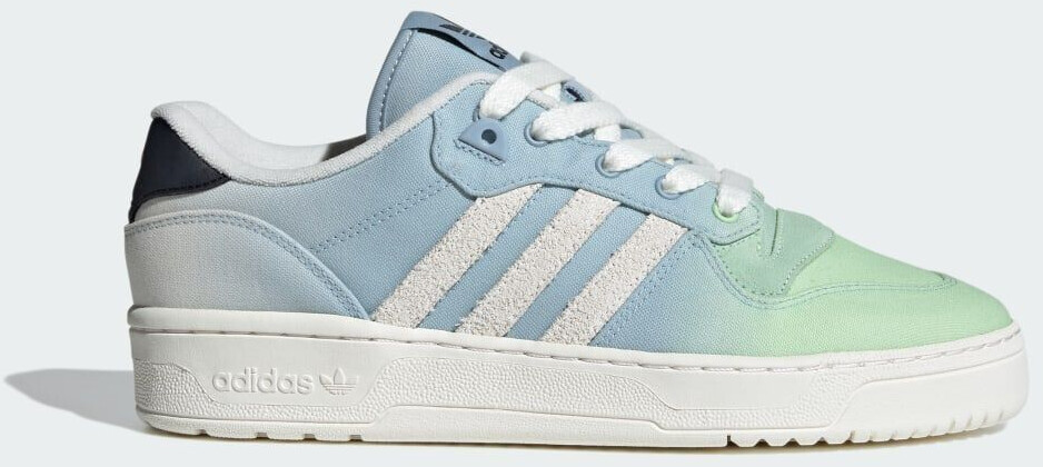 Adidas Rivalry Low Shoe semi green spark cloud white wonder blue