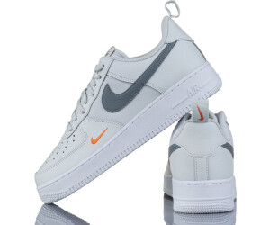 Nike Air Force 1 07 photon dust safety orange white cool grey desde 129 99 Compara precios en idealo